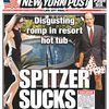 NY Post Claims Spitzer Was Sucking Topless Girlfriend's Toes In Jamaica Hot Tub